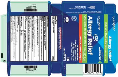 Cetirizine Hydrochloride 포장