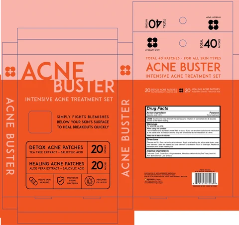 Acne Buster 포장