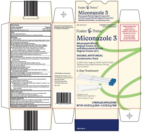 foster and thrive miconazole 3 packaging