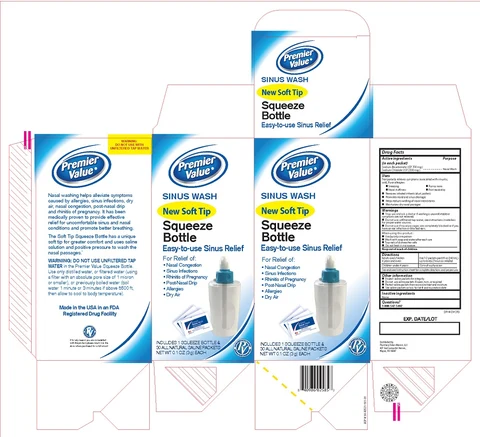 Soft Tip Squeeze bottle Sinus WashPremier Value 포장