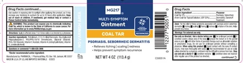 MG217 PsoriasisMedicated multi-symptom 포장