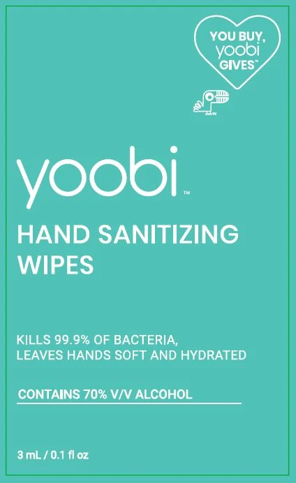 HAND SANITIZING WIPES 포장