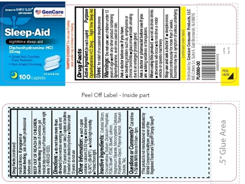 Sleep Aid packaging