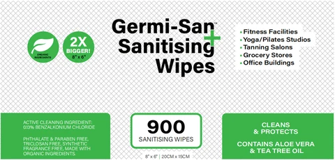 ANTISEPTIC SANITIZING WIPES 포장