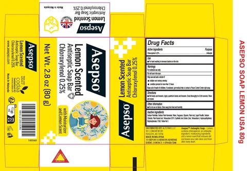 Asepso Lemon Scented Antiseptic 포장