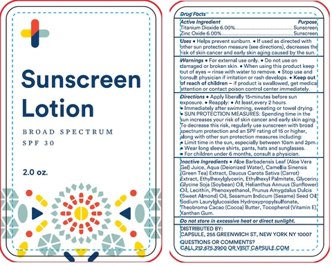 Sunscreen Broad Spectrum SPF 30 포장