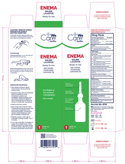 Saline Enema 포장