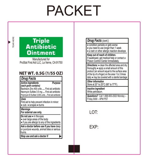 Triple Antibiotic packaging