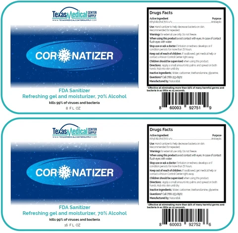 Texas Medical Center Supply packaging
