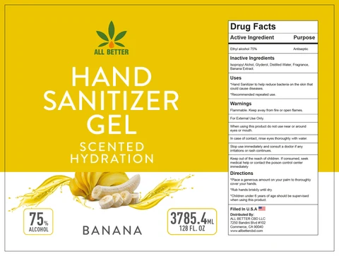 Hand Sanitizer 포장