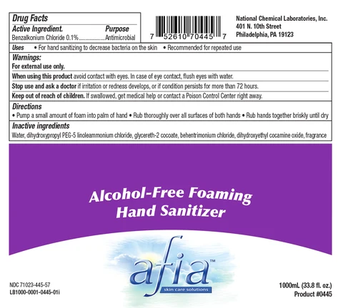 Active Ingredient. Purpose Benzalkonium Chloride 0.1%...........Antimicrobial