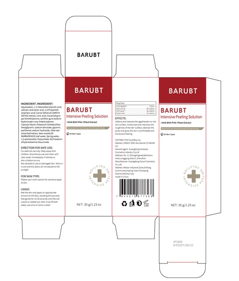 BARUBT Intensive Peeling Solution 포장