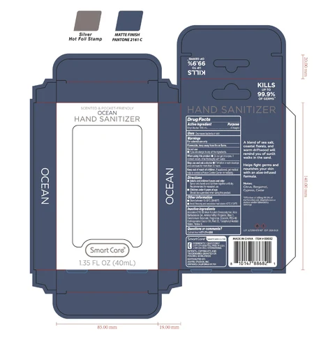 Smart Care Hand Sanitizer Ocean 포장