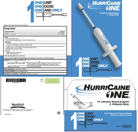 HC1 - Lidocaine 25ct box