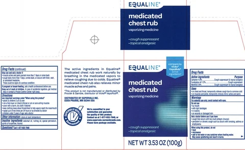Chest Rub packaging