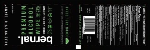 Bernal Premium Alcohol Wipe 포장