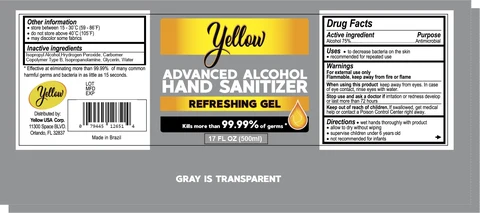 YELLOW USA CORP packaging