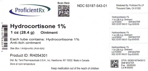 Hydrocortisone 포장