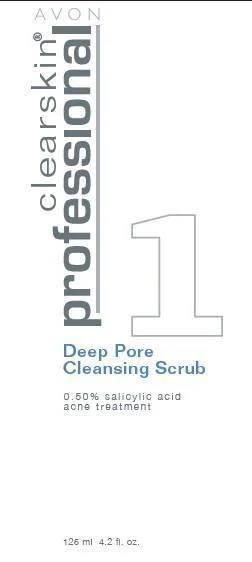 Clearskin ProfessionalDeep Pore Cleansing Scrub 포장