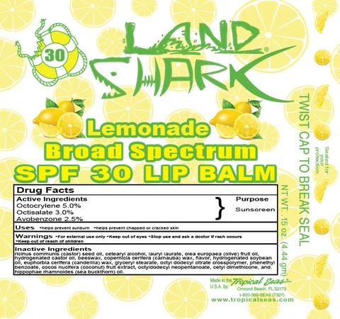 Land Shark SPF 30 packaging