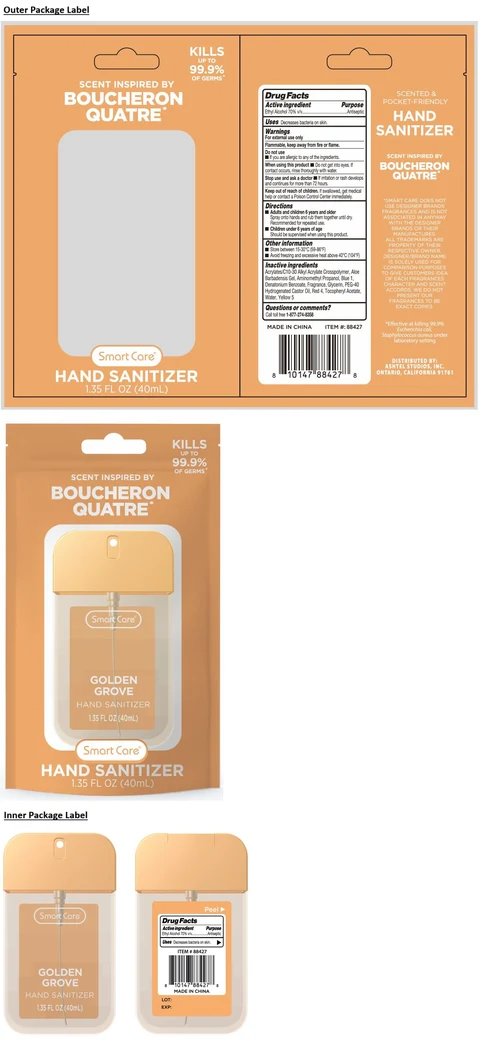 Smart Care GOLDEN GROVE HAND SANITIZER 포장