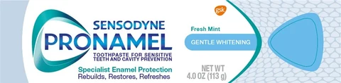 Sensodyne PronamelGentle Whitening Fresh Mint 포장