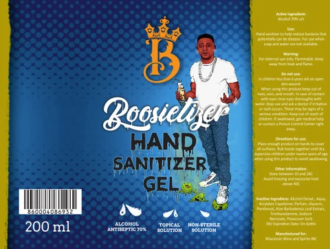 BOOSIETIZER 포장