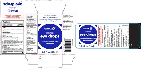 Redness Reliever, Circle K 포장