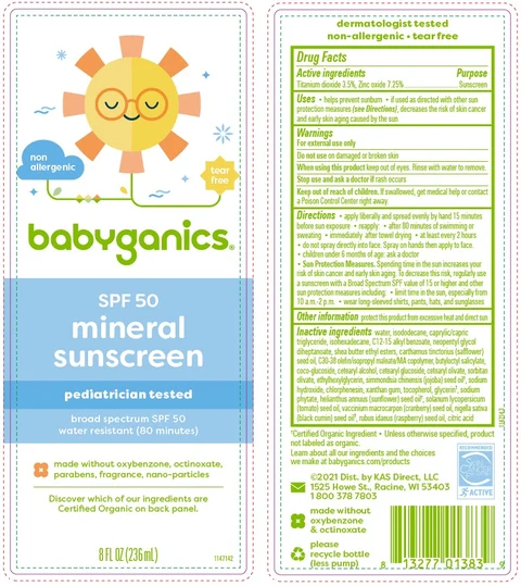 SPF50 Plus Mineral Sunscreen 포장
