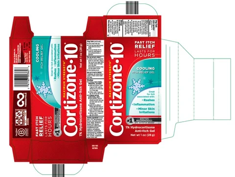 Cortizone 10 Cooling 포장