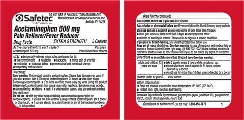Acetaminophen packaging