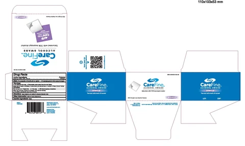 CareFine Alcohol Swabs 200 Ct 포장