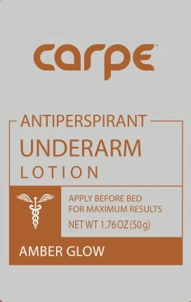 Carpe Antiperspirant Amber Glow 포장