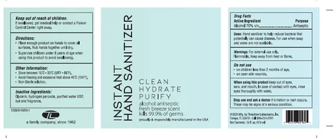 INSTANT HAND SANITIZER 포장