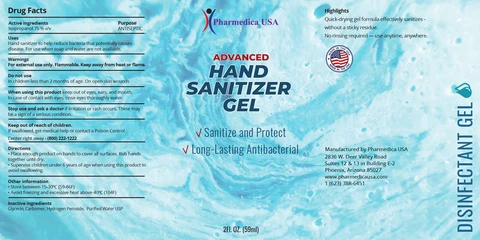 Hand Sanitizer packaging