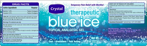 Blue Analgesic Gel 포장