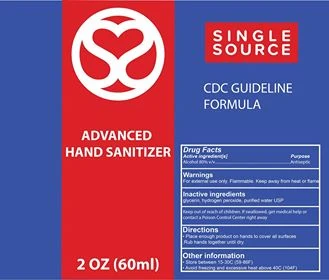Hand Sanitizer packaging