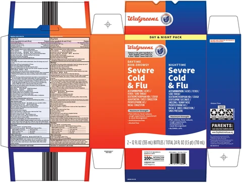 daytime nighttime severe cold and flu packaging