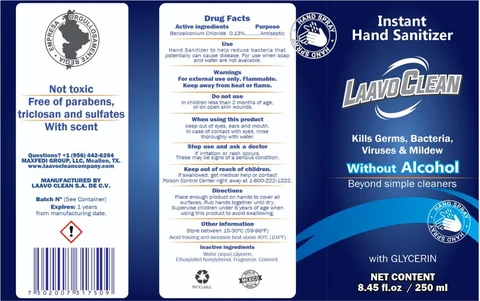 Hand Sanitizer packaging