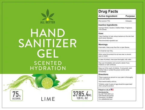 Hand Sanitizer 포장