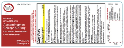 Acetaminophen Extra Strength 포장