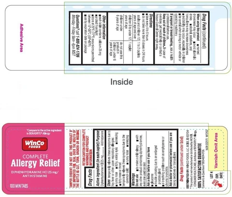 Complete Allergy Relief 포장