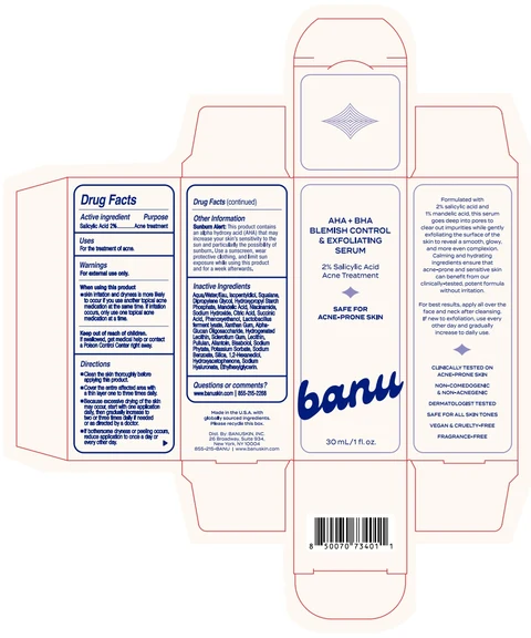AHA BHA Blemish Control and Exfoliating Serum 포장