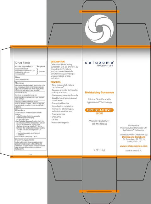 celazomeMoisturizing SPF 30 Active packaging