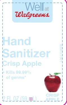 Crisp Apple Hand Sani 포장