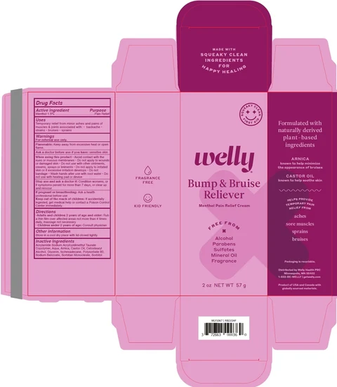 Bump and Bruise Reliever packaging