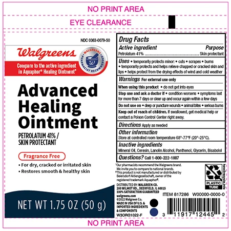 Walgreens Baby Healing packaging