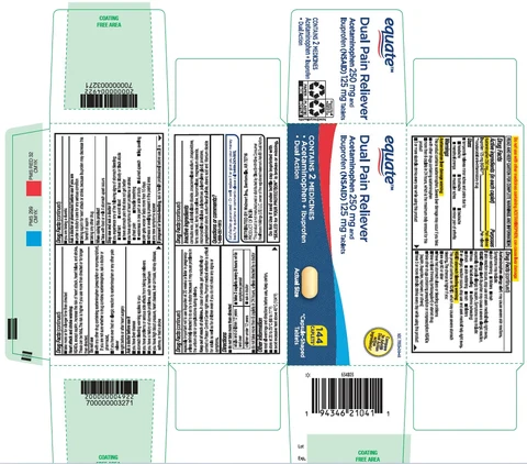 Acetaminophen and Ibuprofen 포장