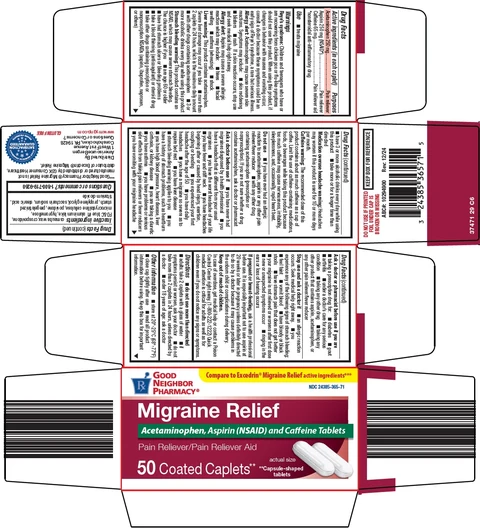 good neighbor pharmacy migraine relief packaging
