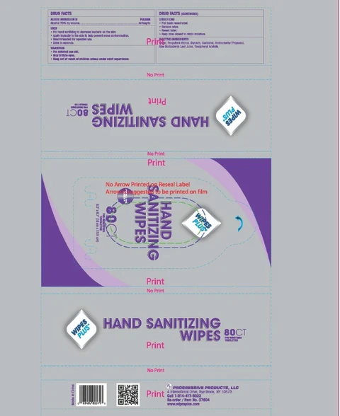 Wipes Plus packaging
